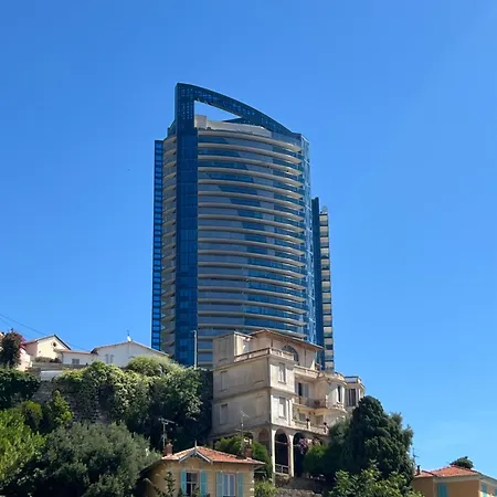 New Large - Monaco Border - Sea View - Lift - Parking Included Apartman
